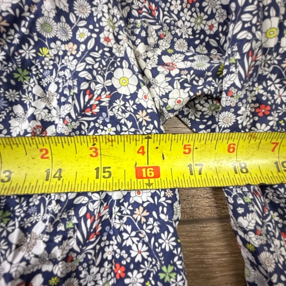 J. Crew x Liberty Art Fabric Cotton Poplin Perfect Button Down Shirt Sz 6 Floral - Picture 6 of 9